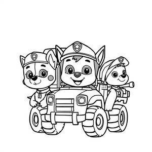 PAW Patrol Coloring Book: Rescue Missions