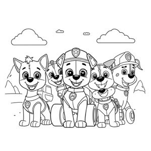 PAW Patrol Coloring Book