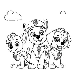 PAW Patrol Coloring Book