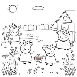 Peppa Pig Coloring Book