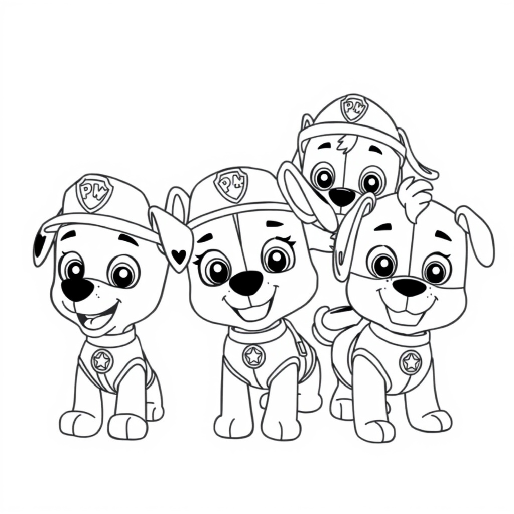 PAW Patrol Coloring Book