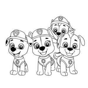 PAW Patrol Coloring Book