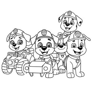 PAW Patrol Coloring Book