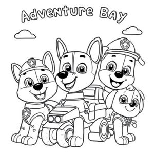 PAW Patrol Coloring Book