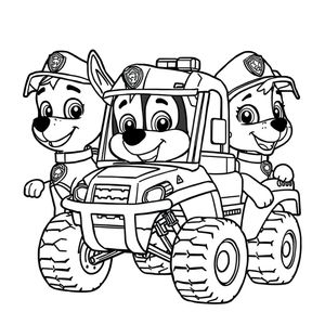 PAW Patrol - Action Coloring Book