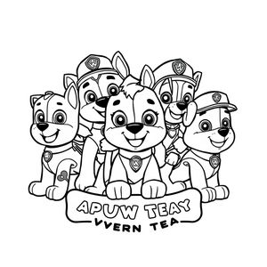 PAW Patrol Coloring Book