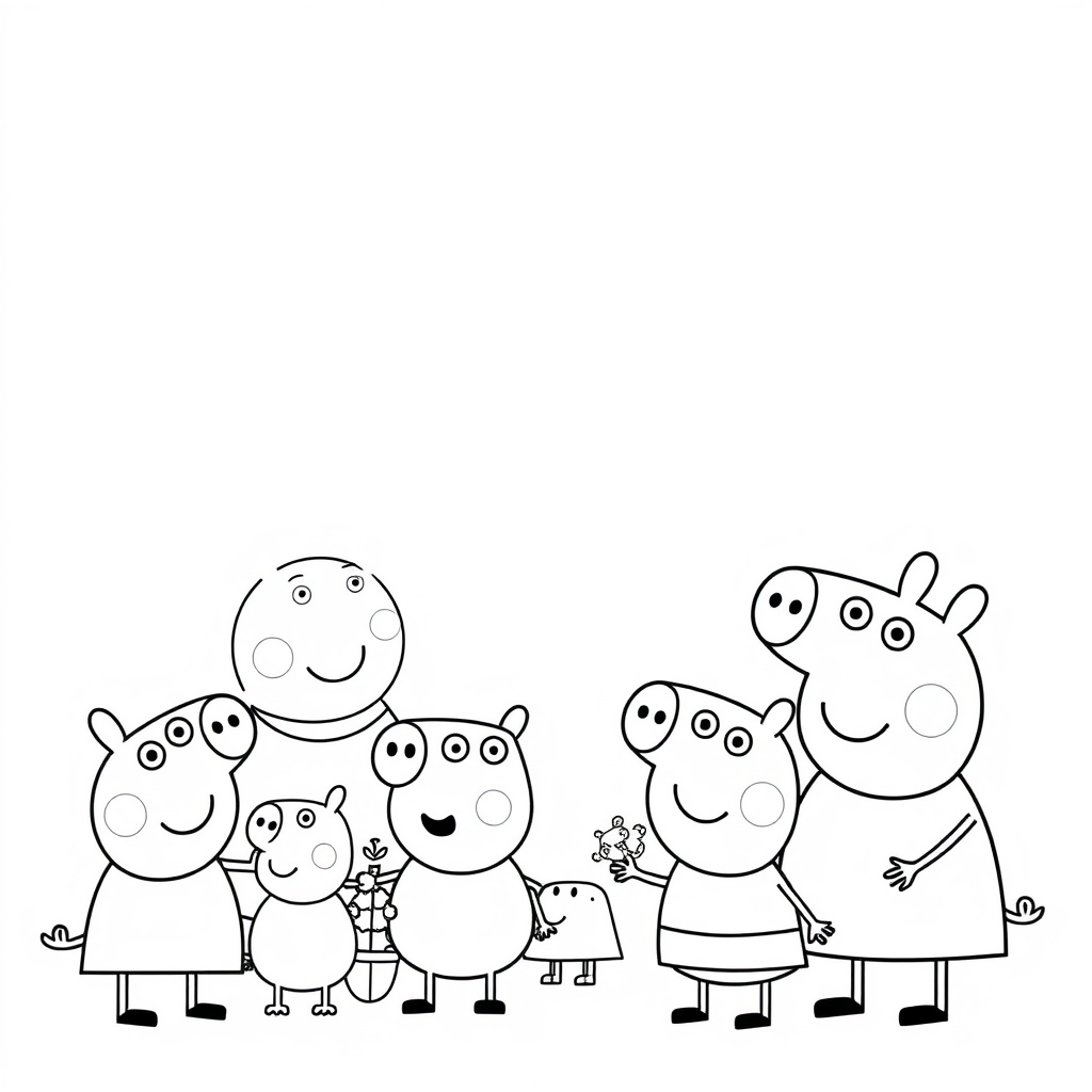Peppa Pig Kolorowanka