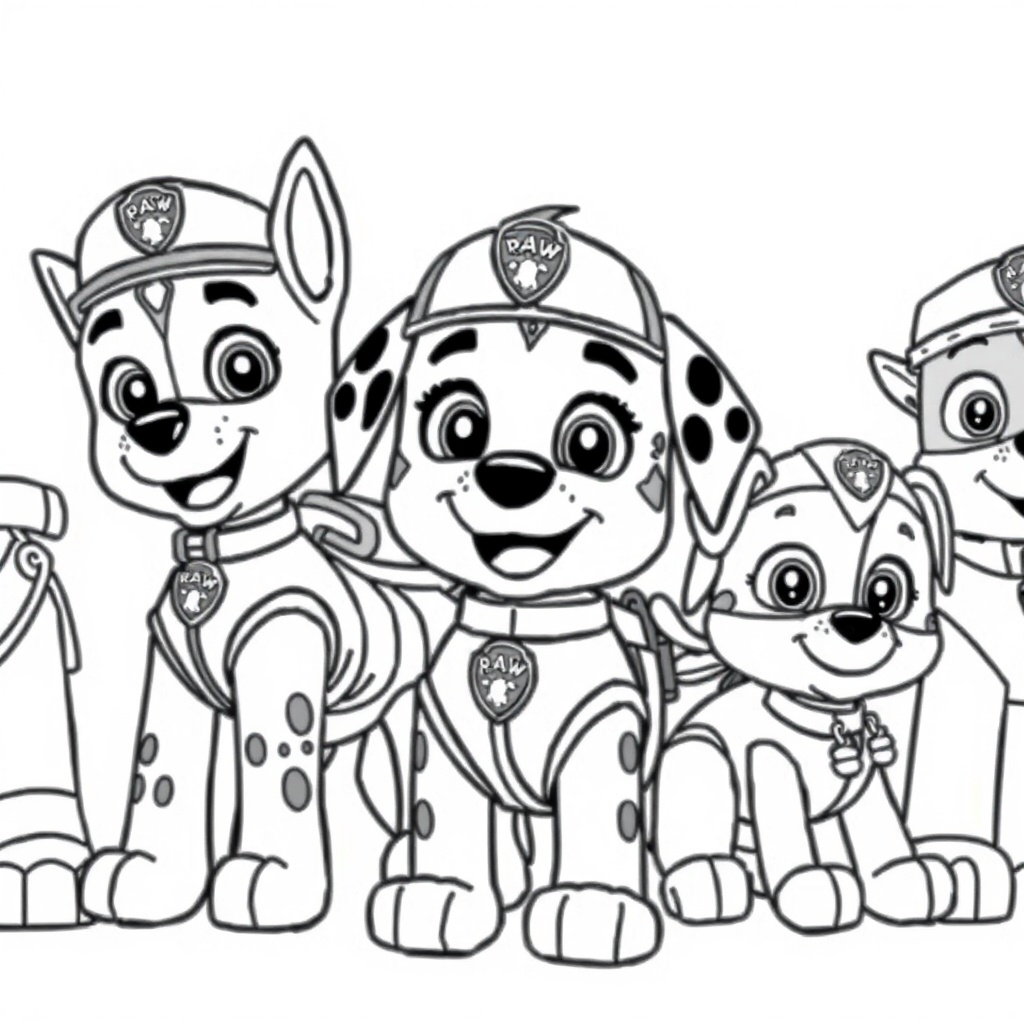 PAW Patrol Coloring Book