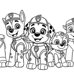 PAW Patrol Coloring Book