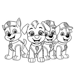 PAW Patrol Coloring Book