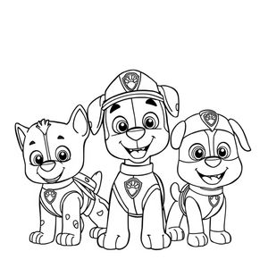 Coloring Book: PAW Patrol