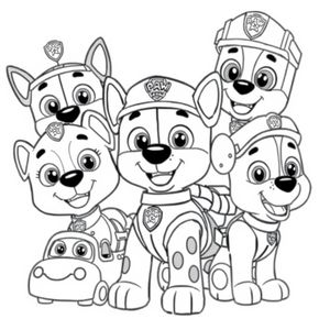 PAW Patrol Coloring Book