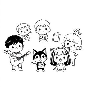 Kolorowanka CoComelon