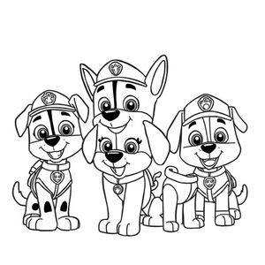 PAW Patrol Coloring Book
