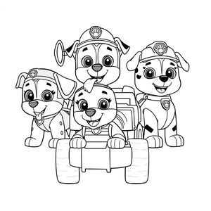 Adventure City Action: PAW Patrol Coloring Book