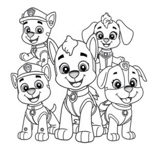 PAW Patrol Coloring Book