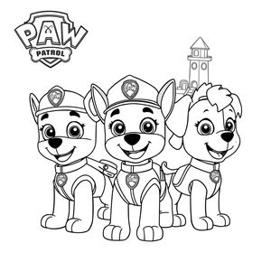 PAW Patrol: Adventure Coloring Book