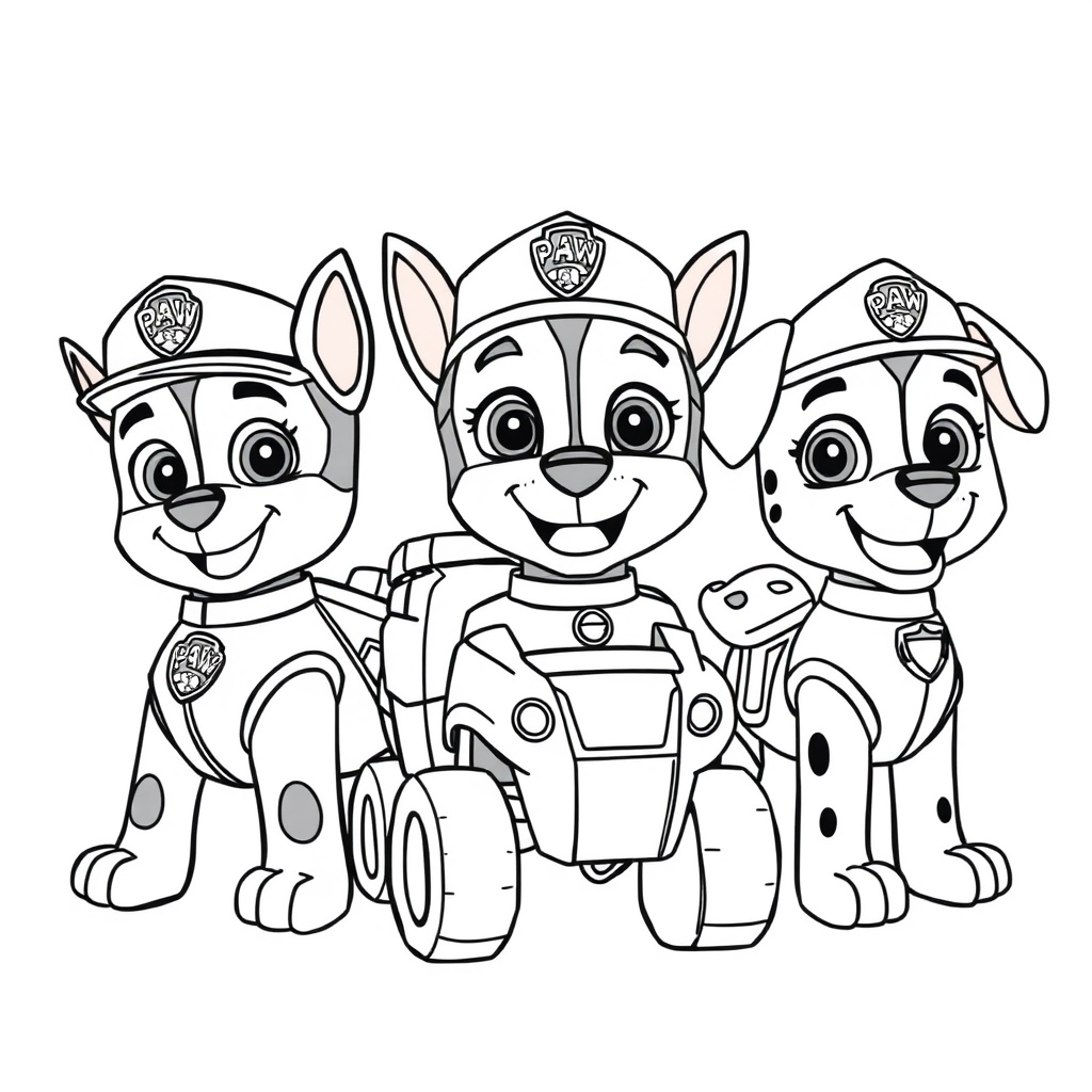 PAW Patrol Coloring Book