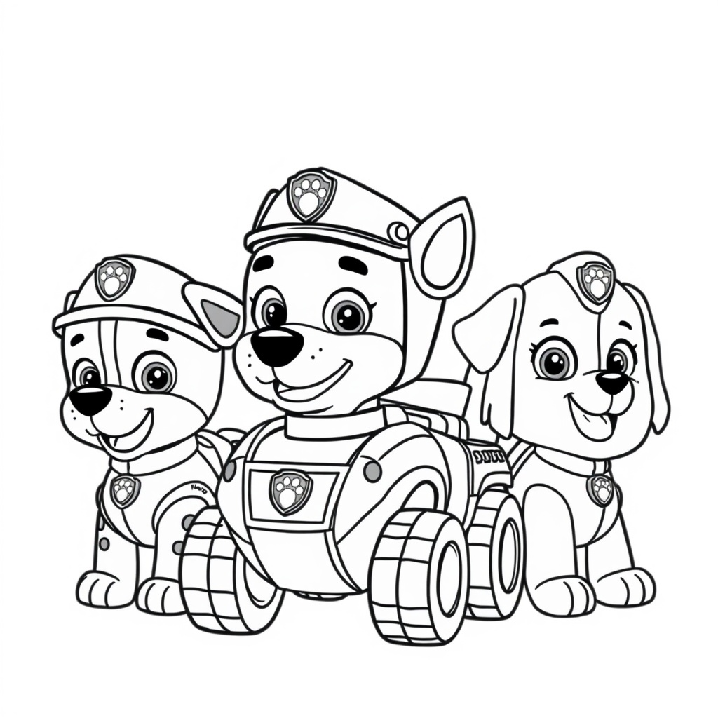 PAW Patrol Coloring Book