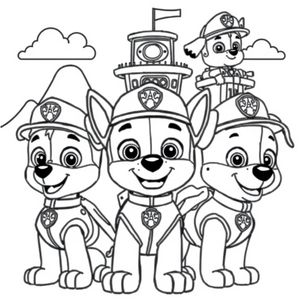 Coloring Page - PAW Patrol