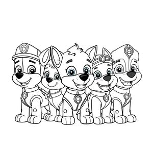 PAW Patrol Coloring Book