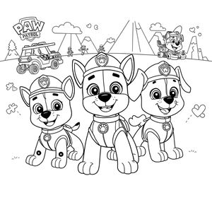 PAW Patrol Coloring Book
