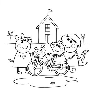 Peppa Pig Kolorowanka