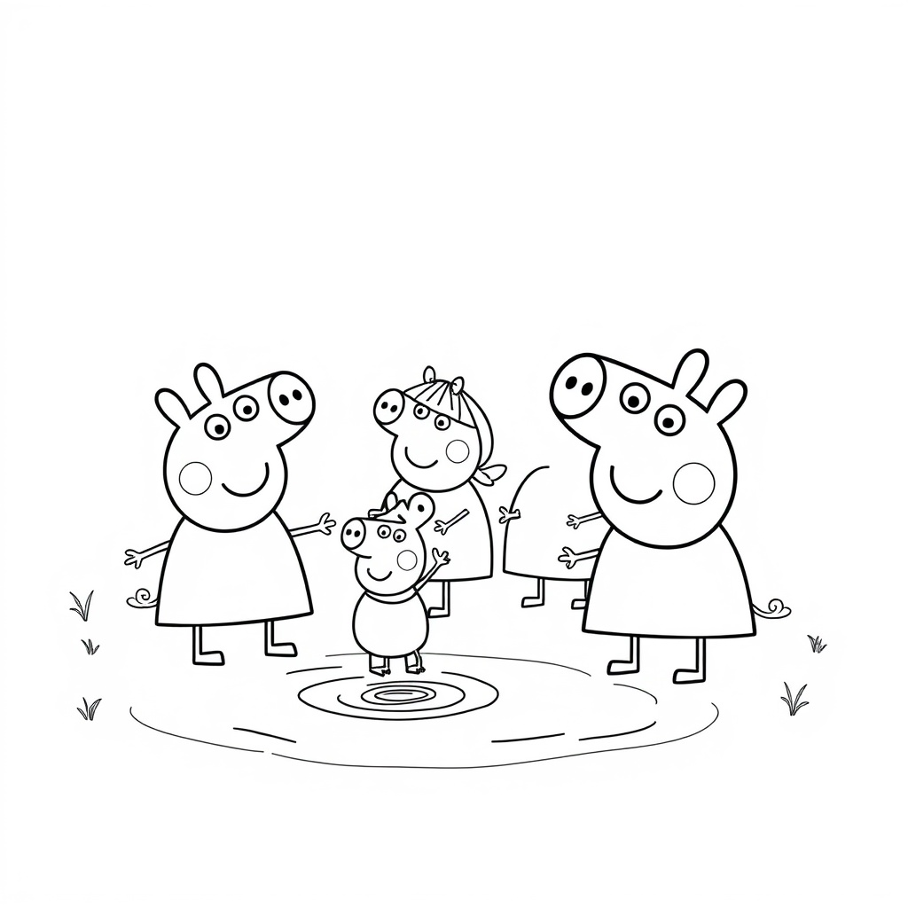 Przygody Peppy - Kolorowanka