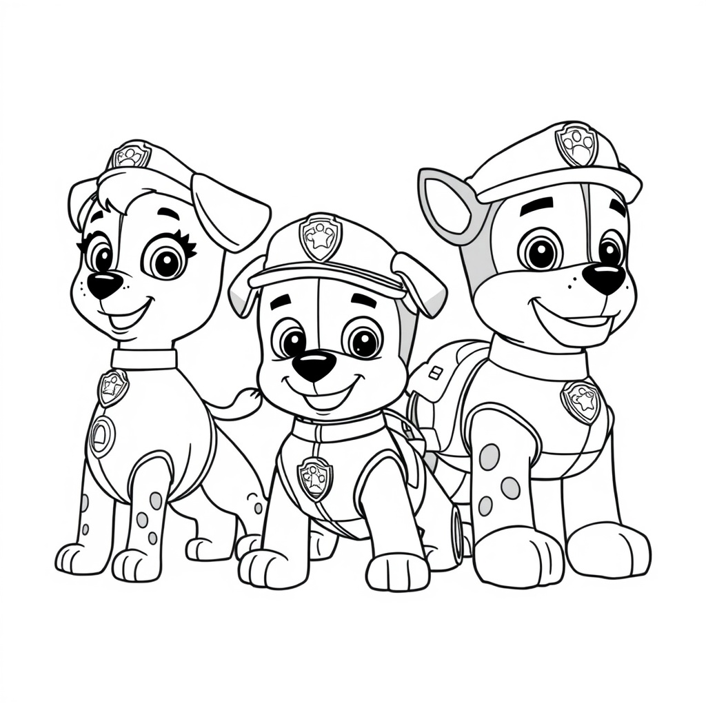 PAW Patrol Coloring Book