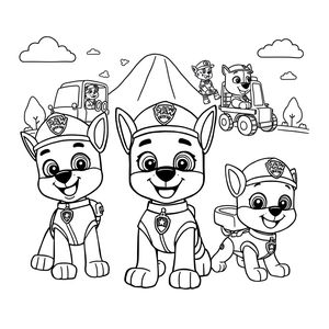 PAW Patrol Coloring Book