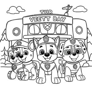 PAW Patrol Coloring Book