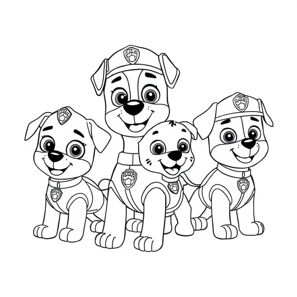 PAW Patrol Coloring Book