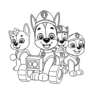 PAW Patrol Coloring Guardians