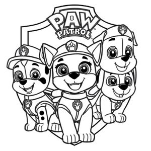 PAW Patrol Coloring Pages