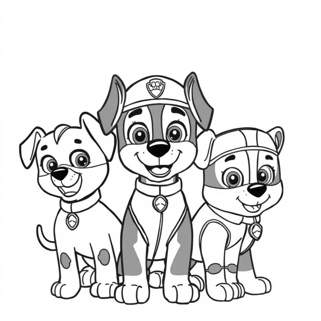 Coloring Book: PAW Patrol