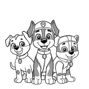 Coloring Book: PAW Patrol