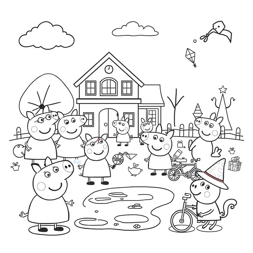 Peppa Pig: Kolorowy Świat Przyjaciół