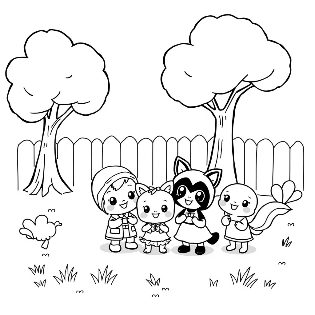 Przygody Bluey: Kolorowanka dla Dzieci