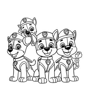 PAW Patrol Coloring Book