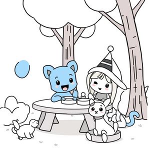 Bluey Coloring Book