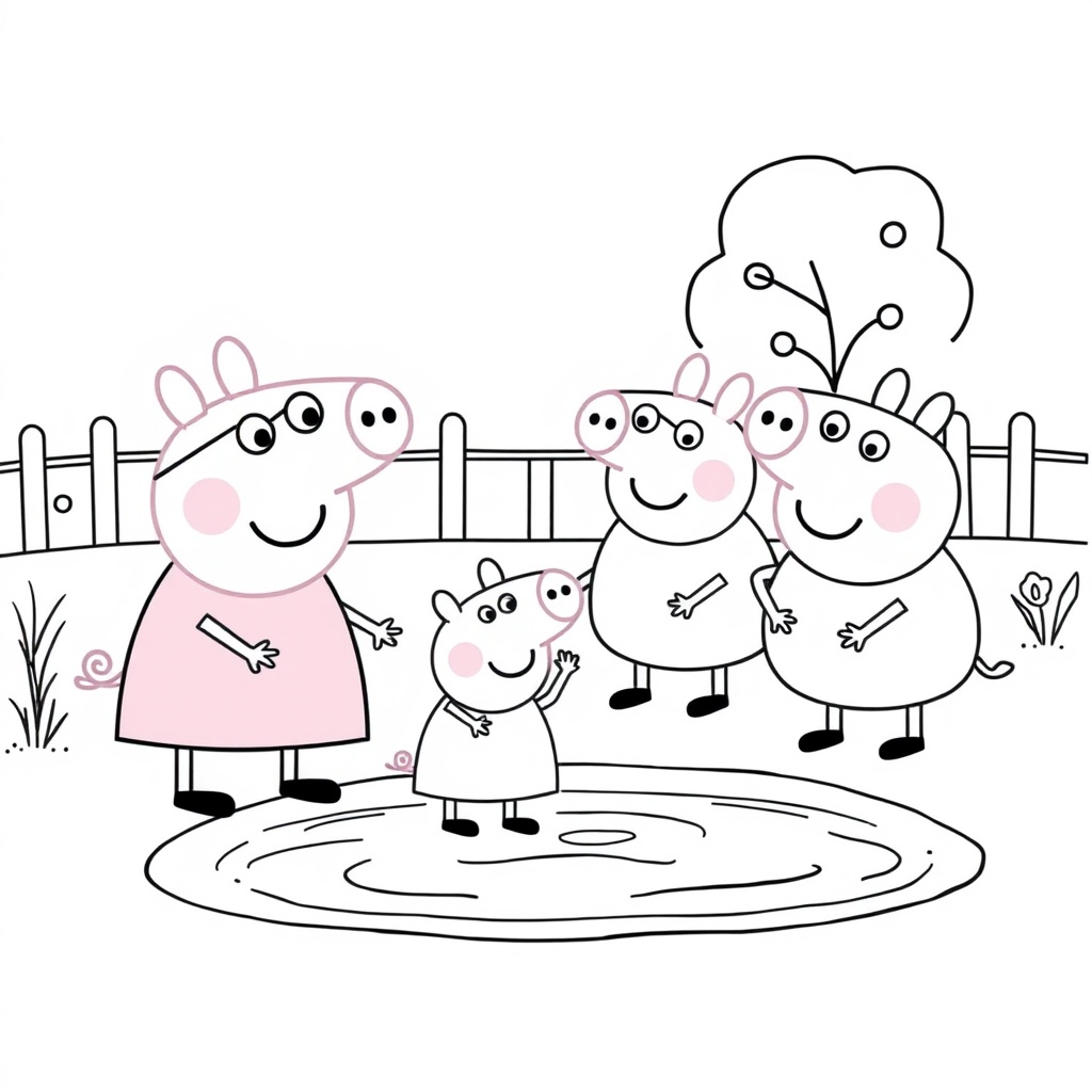 Peppa Pig Coloring Book