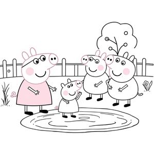 Peppa Pig Coloring Book