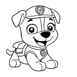 PAW Patrol Coloring Book