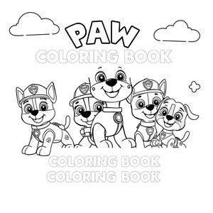 PAW Patrol Coloring Book