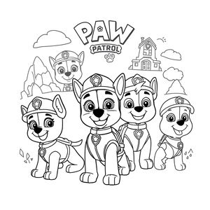 PAW Patrol Coloring Book