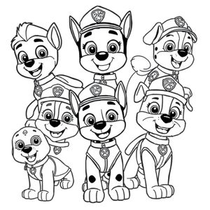 PAW Patrol Coloring Book