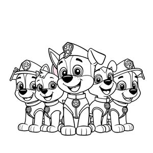 PAW Patrol Coloring Book