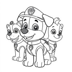 PAW Patrol Coloring Book