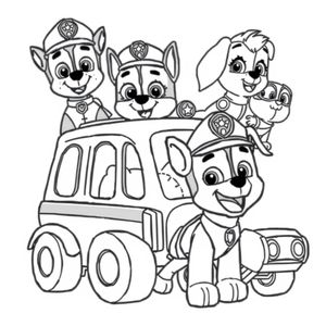 PAW Patrol Coloring Book