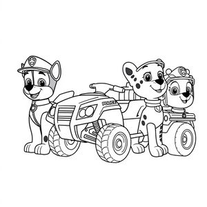 PAW Patrol Coloring Book